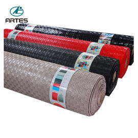 Washable Heated Non - Skid PVC Roll Mat With Water Drainage Properties