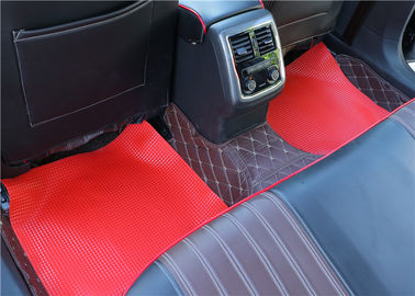 Vinyl Flooring mat anti-slip pvc car roll mat item AT5015 red black grey bronze