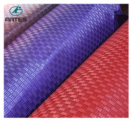 Waterproof pvc car roll mat bronze 1.2*9m newest style plastic roll mat 1.43*9m thickness 5-8mm